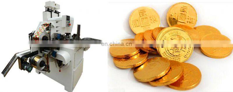 shanghai Auto Coin Chocolate Foil Packaging Wrapping Equipment