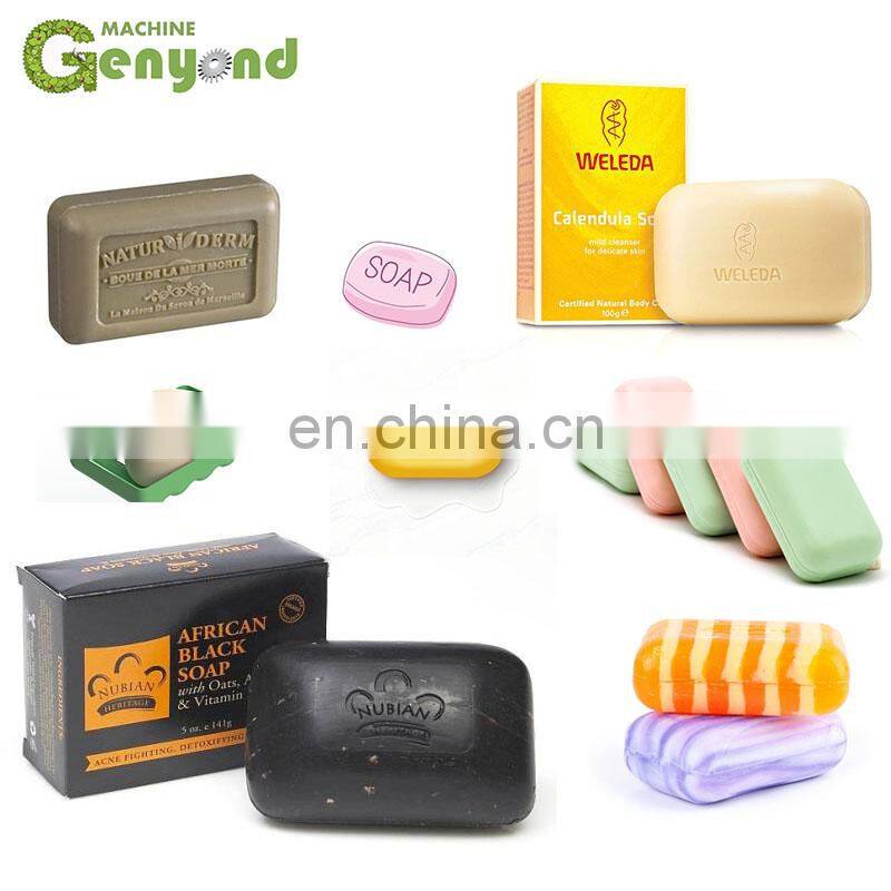 GYC small 300-600kg/h toilet soap making machine from oil