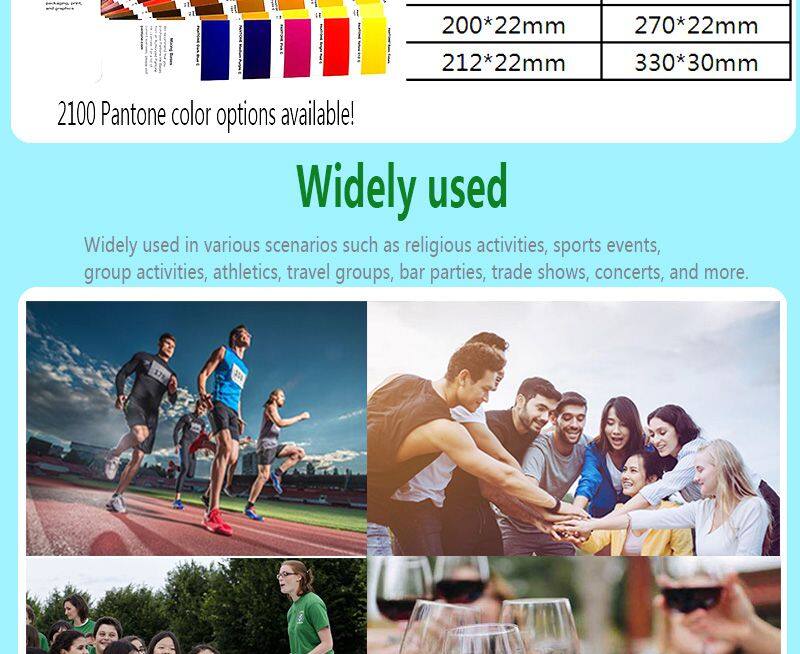 Custom Safety Silicone Eco-friendly   Logo Printed  Kids  Slap  Band for  Advertising  Promotional