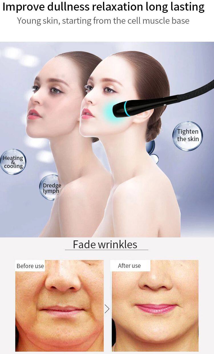 Desktop No-cartridges Vmax 3D Face Lifting V Line Carving Wrinkle Removal Skin Tightening Ice Sculpture Beauty Machine
