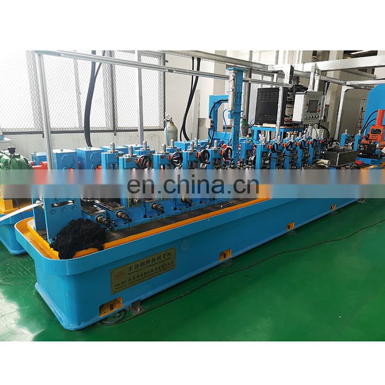 Professional manufacturer stainless steel erw tube pipe mill making machine for tower crane