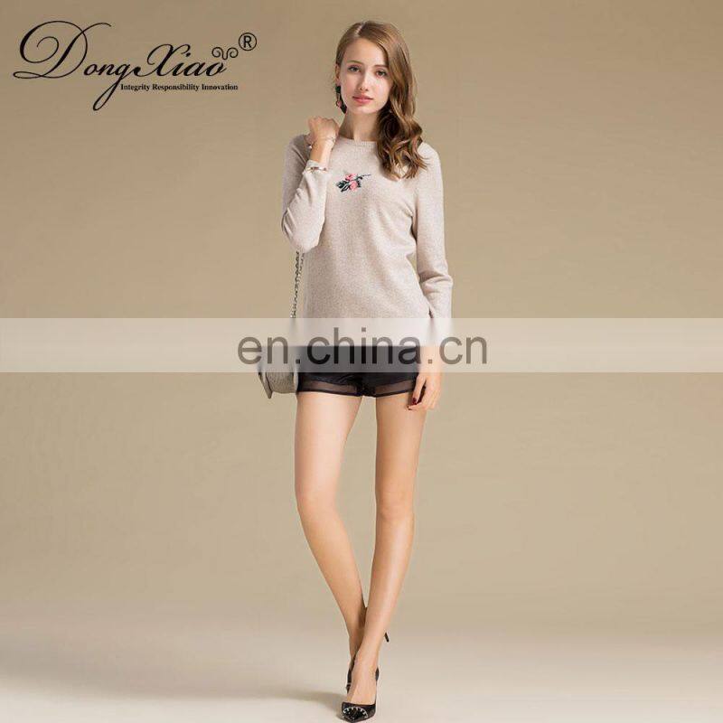 Inner Mongolia Manufacturer's 100% Cashmere Winter Sweater for Women Thick & Comfortable