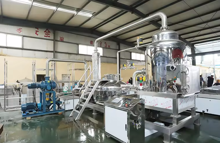 Industrial Beef Fish Shrimp Octopus Vacuum Frying Machine