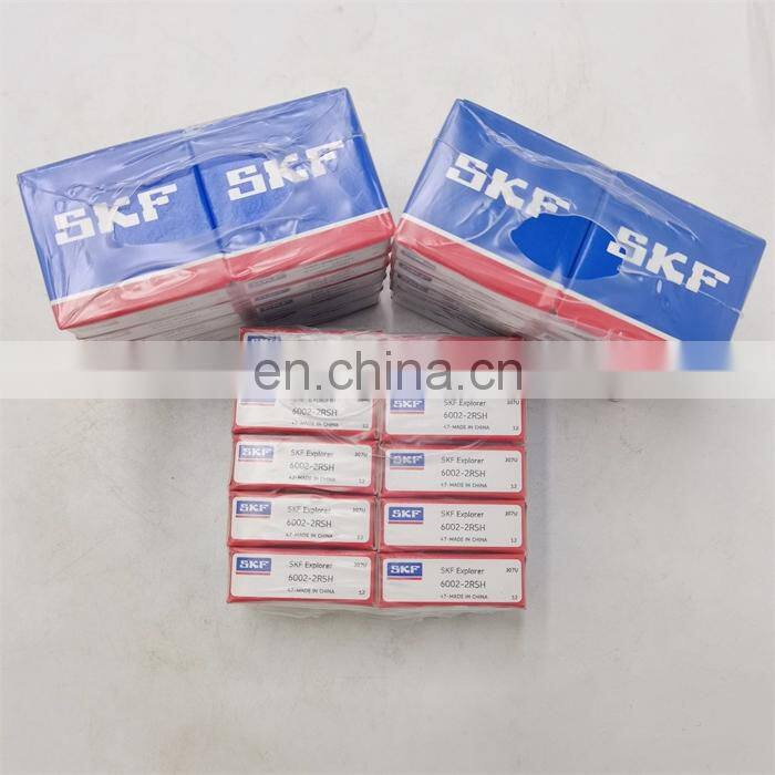 original 6002-2RSH SKF Deep Groove Bearing size 15 x 32 x 9mm sinlgle row skf bearing 6002-2RSH