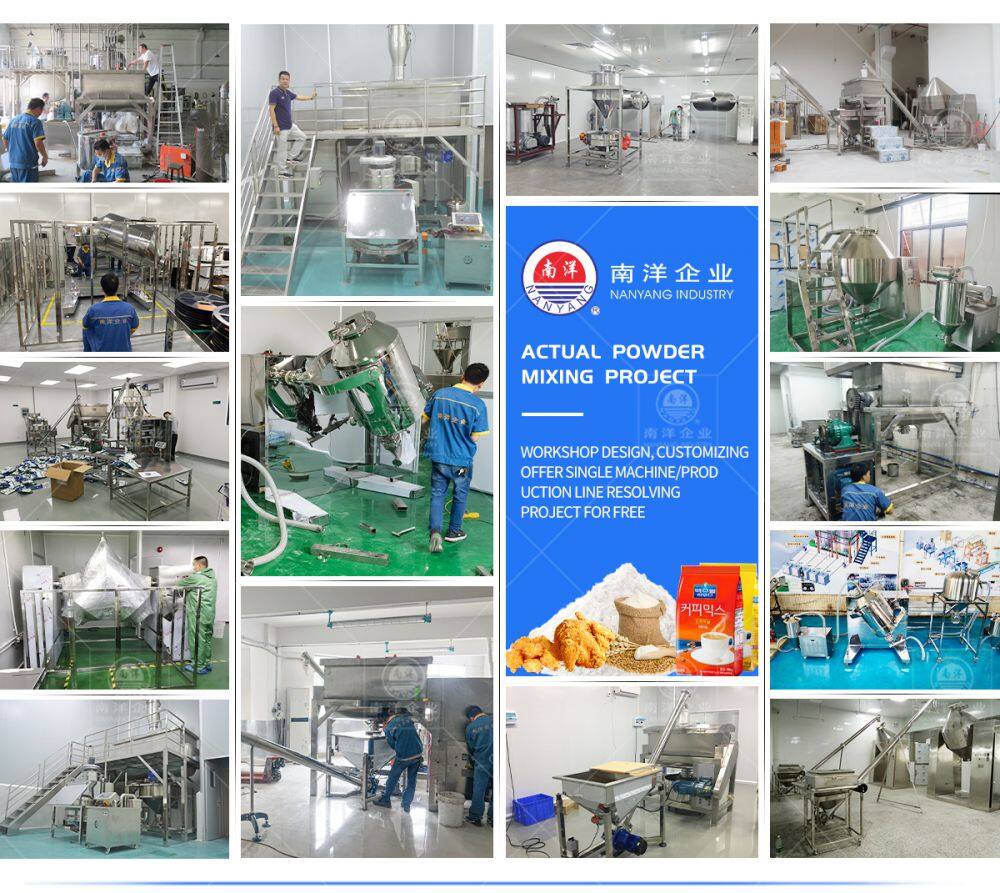 Precision Mixing, Intelligent Future: Powder Mixer Solutions by Guangdong Yinan Yang Intelligent Ma
