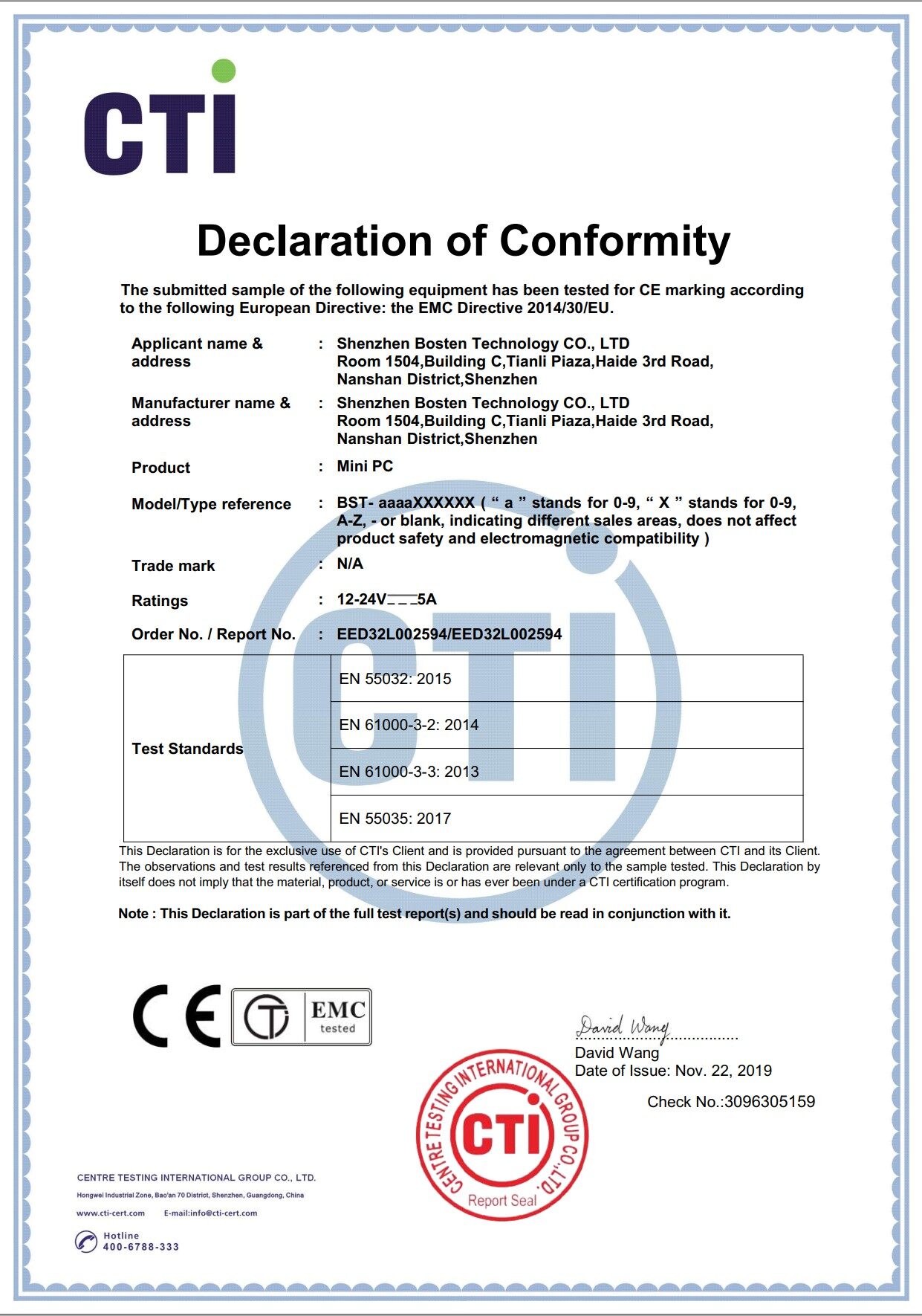 CE