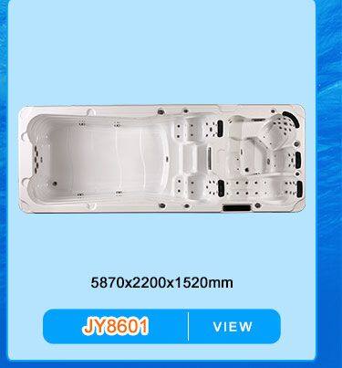 2023 Hot Selling 5.7M Swim SPA Above Ground Swimming Pool Outdoor with 4 Seating