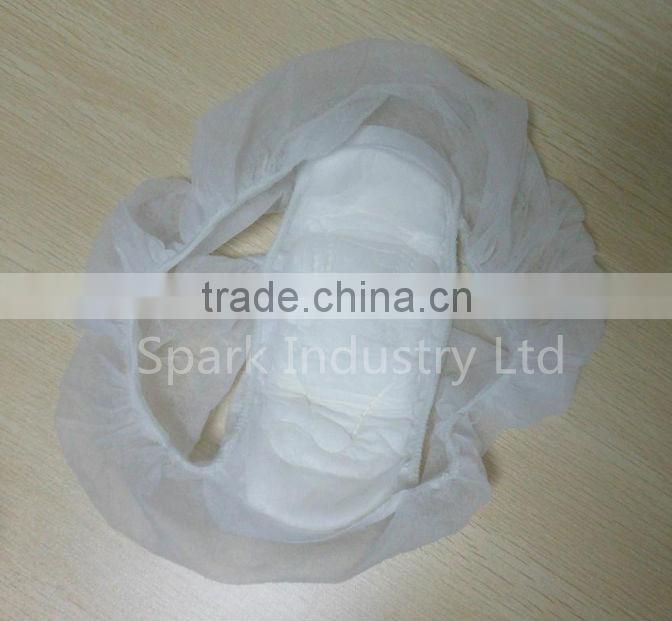 Medical disposable women underwear with sanitary pad female