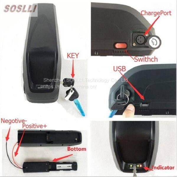 SSL-10S5P 36V 11Ah Ebike battery pack (4)