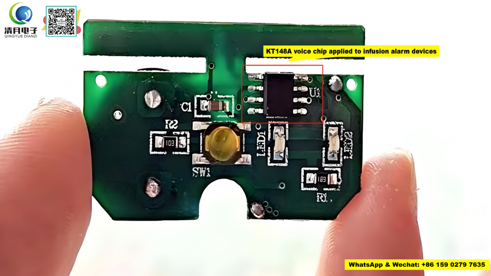 Application of KT148A Voice Chip in Smart Infusion Monitoring Systems