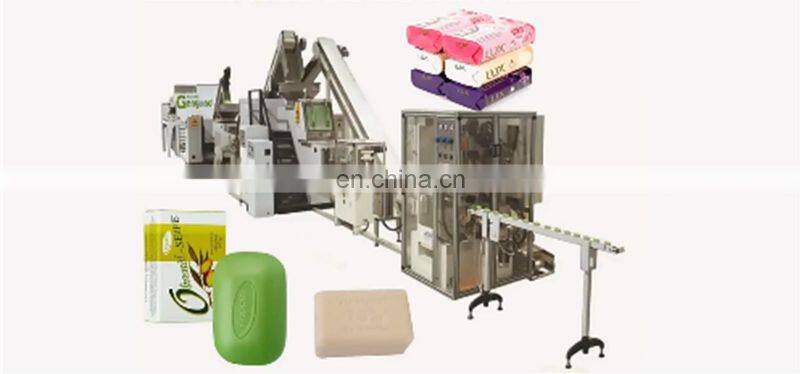 Factory full automatic toilet soap plodding stamping packing making machine laundry soap production line manufacturing plant
