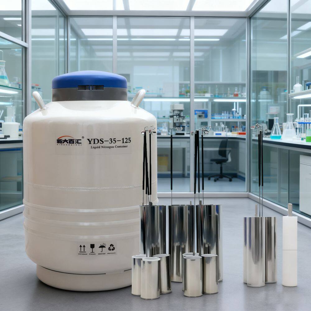 Liquid nitrogen biological containers: principles, types, and key roles in biomedical applications