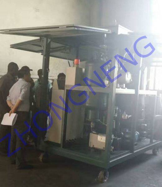 Acceptance Check of ZYD-100 Double Stage Vacuum Oil Purifier