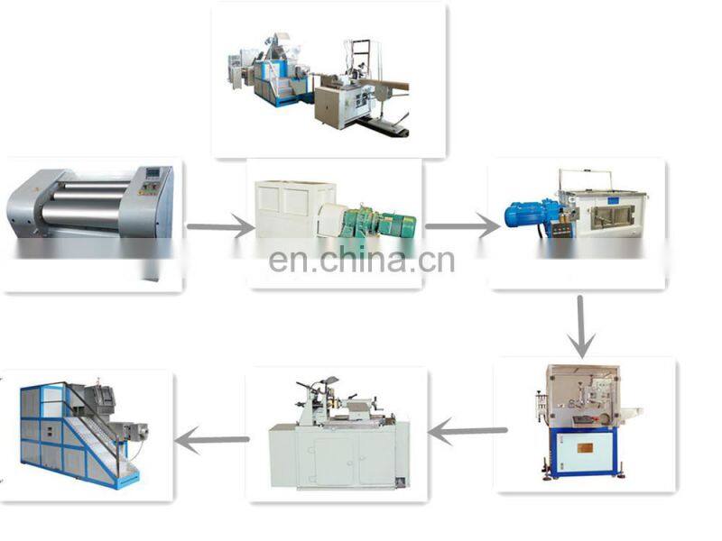 Commercial soap processing plant / soap stamping and cutting machine