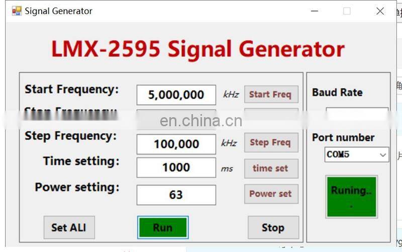 LMX2820 RF Signal Generator Signal Source 45MHz-22.6GHz PLL Local ...