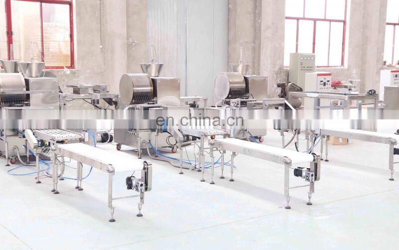 Factory price Chinese automatic spring roll pastry sheet forming baking stuffing wrapping making machine production line
