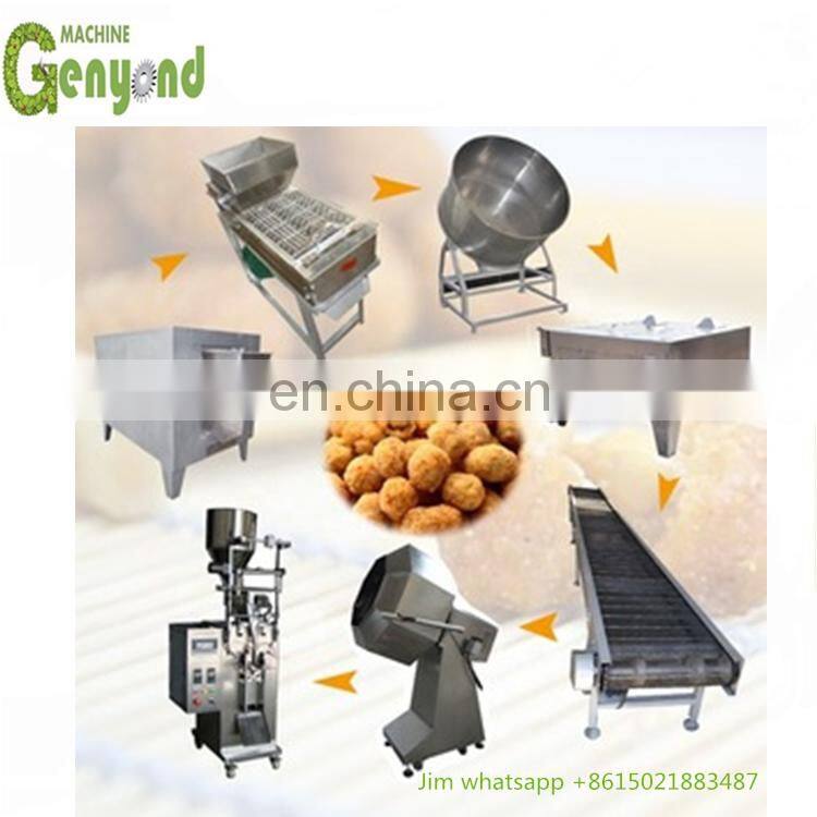 Peanut Roasting and coating product line