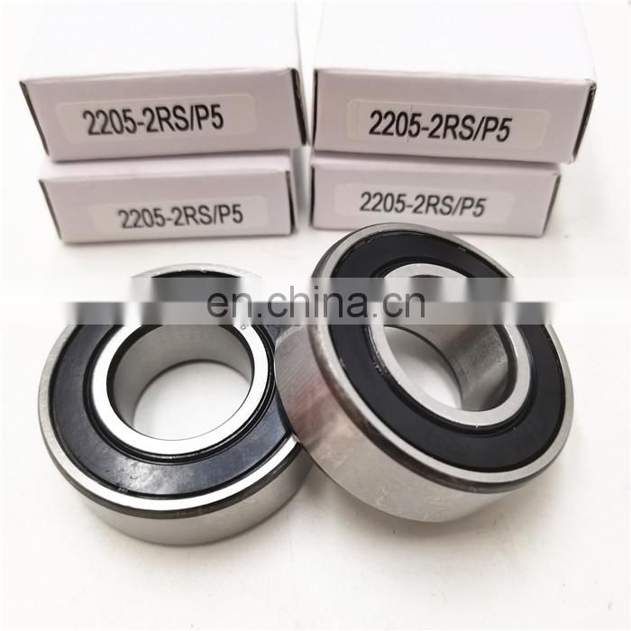 Famous Brand Self Aligning Ball Bearing 2206 E-2RS1TN9 Rubber Sealed ball bearing 2206E2RS1TN9 bearing size 30x62x20mm