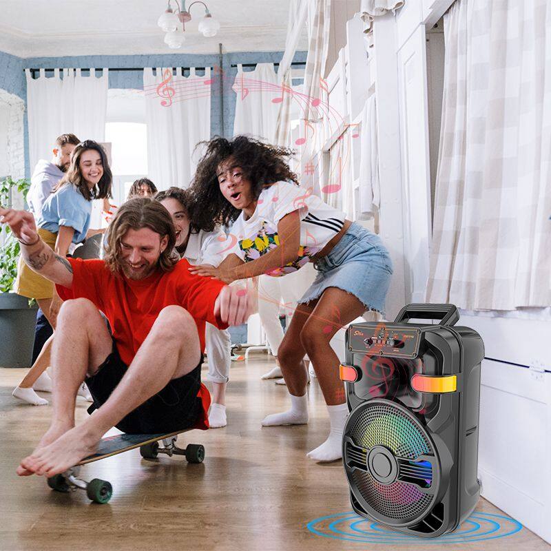 ZQS10102 active 30W power 2400MAH battery capacity speaker single 10 inch bass bluetooth speaker