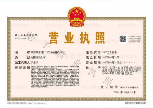 Jiangsu Shuanghong Import & Export Trading Co. , Ltd.