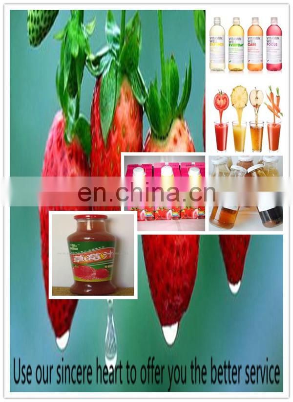 strawberry juice filling machine with counter