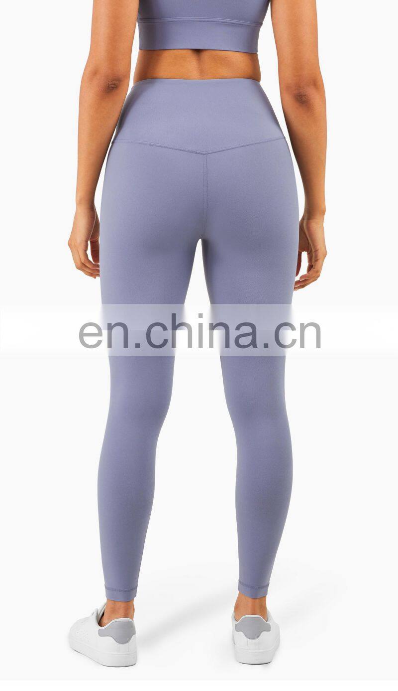 Customized Breathable Yoga Pants For Women Workout Non-slip High Waist Sports Leggings