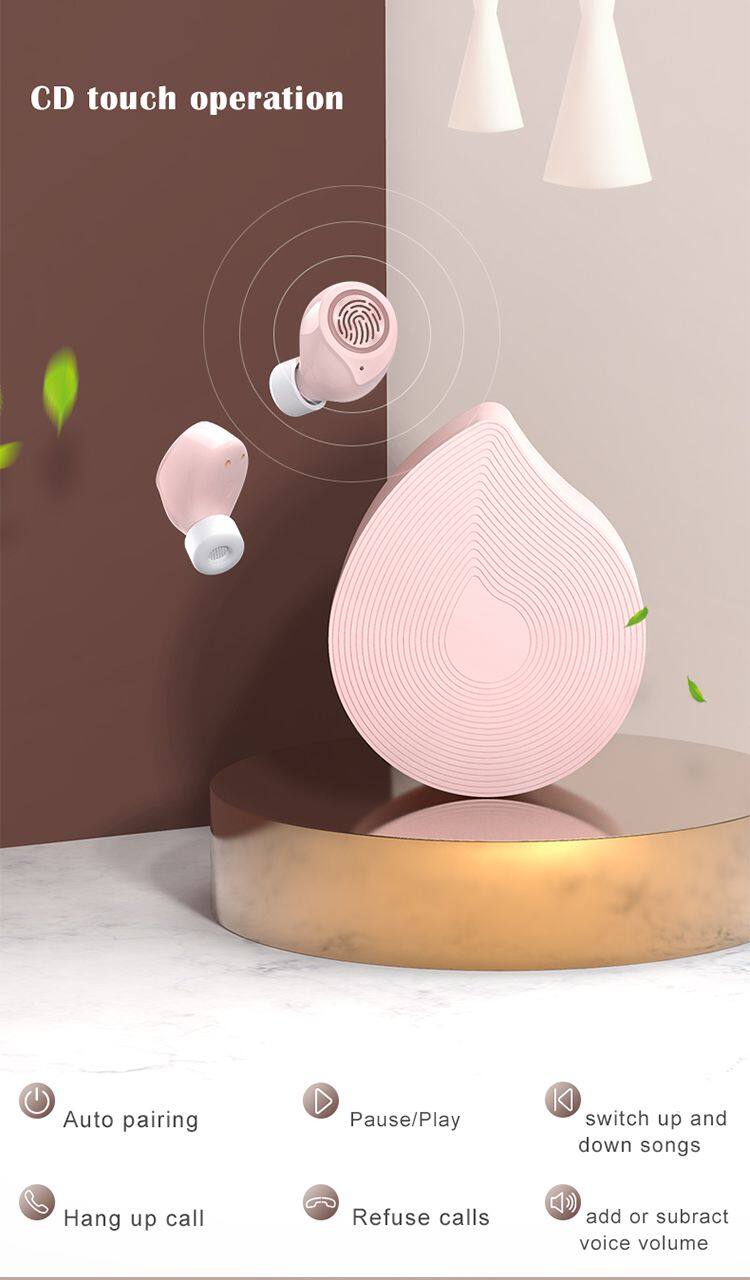 Free shipping Amazon hot TW70 Wireless headset Bluetoth earplug 5.0 Game music TWS Automatic matching Bluetoth headset