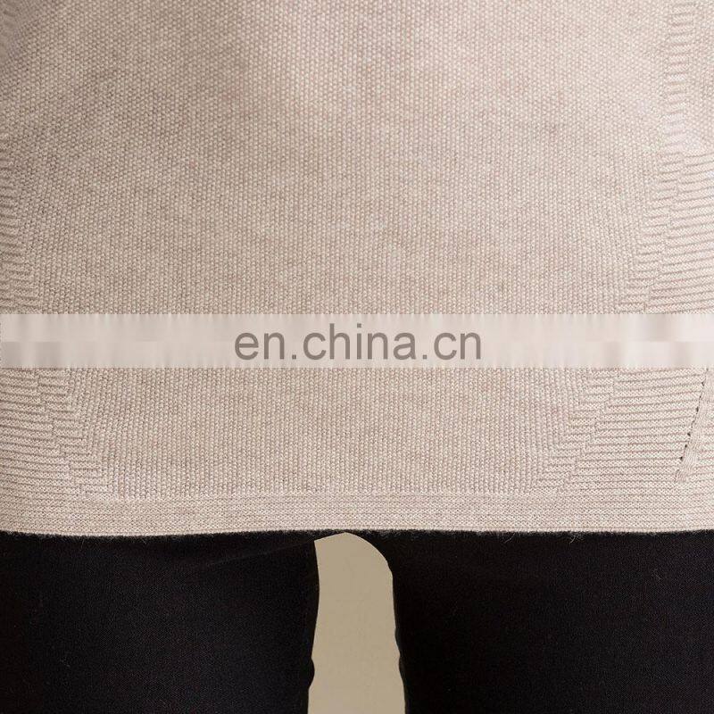 Popular Knitted Plus Size Crew Neck Pure Cashmere 2021 Sweater Womens