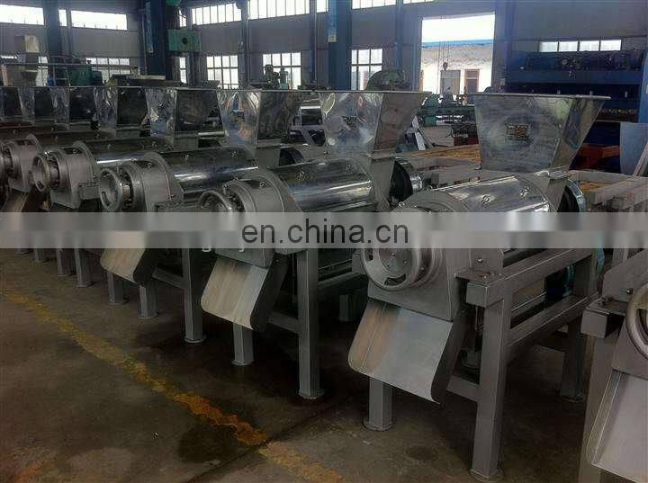 Hight efficient industrial ginger screw press juicer