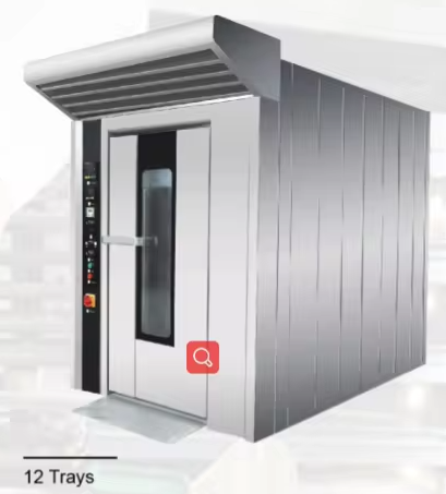 Industrial Electric Gas diesel Rotary Baking Oven for Biscuit Cookie Cake Bread