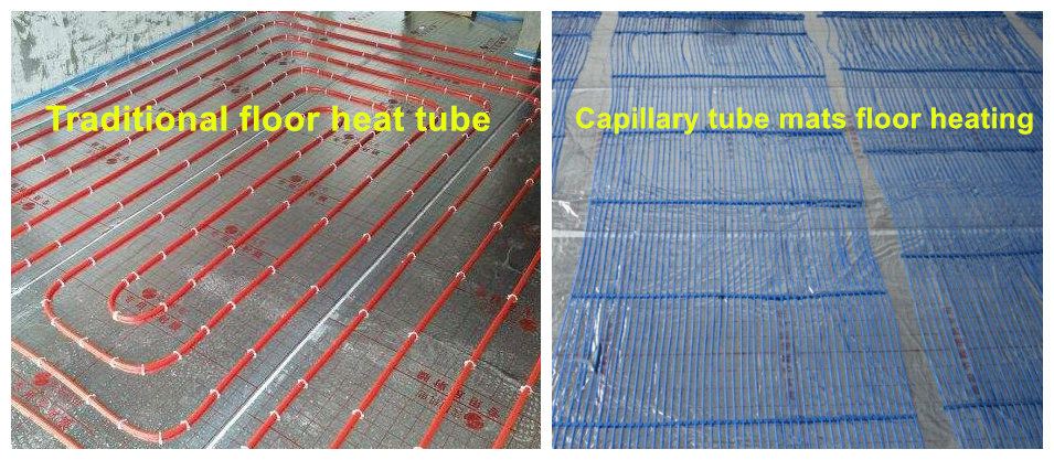 Comparison Between Capillary Mats and Traditional HVAC Systems