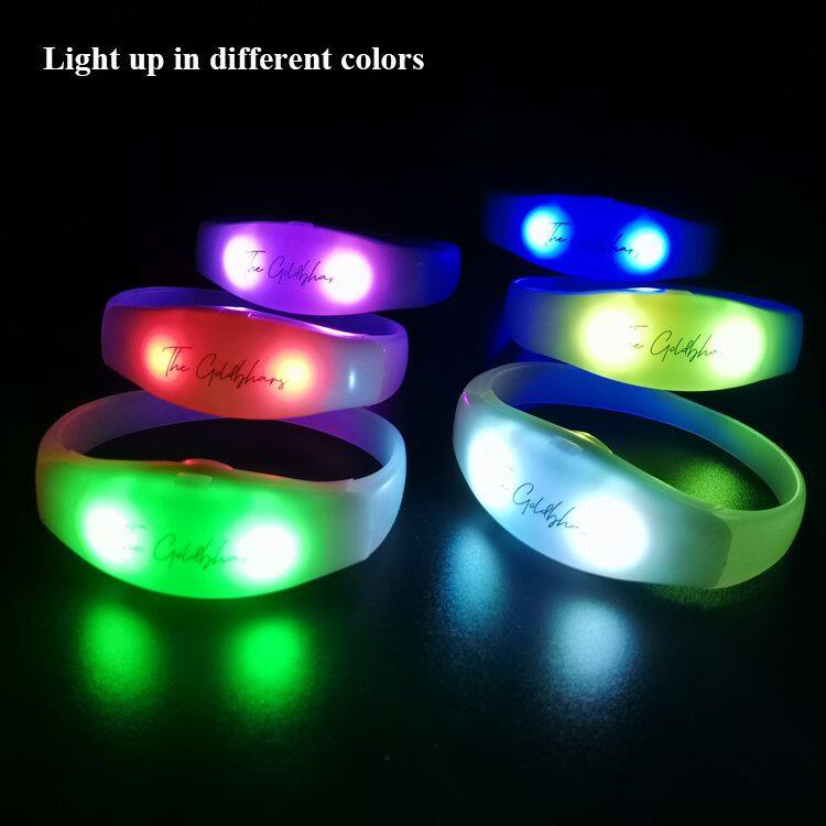 Party Supplies Christmas Radio Controller RGB LED Bracelets DMX Control LED Wristband
