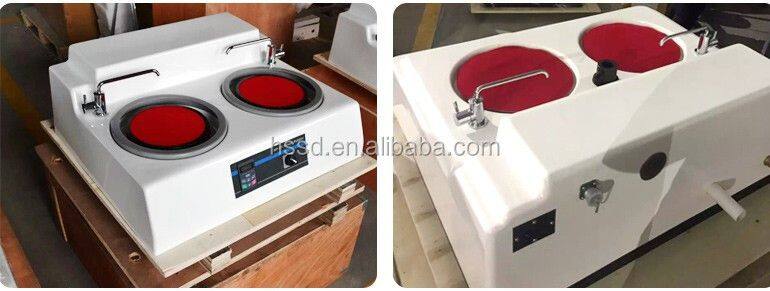 HSTMopao3T Automatic Single-Disc Pneumatic Metallographic Grinding Polishing Machine Individual Pressure Loading Electronic