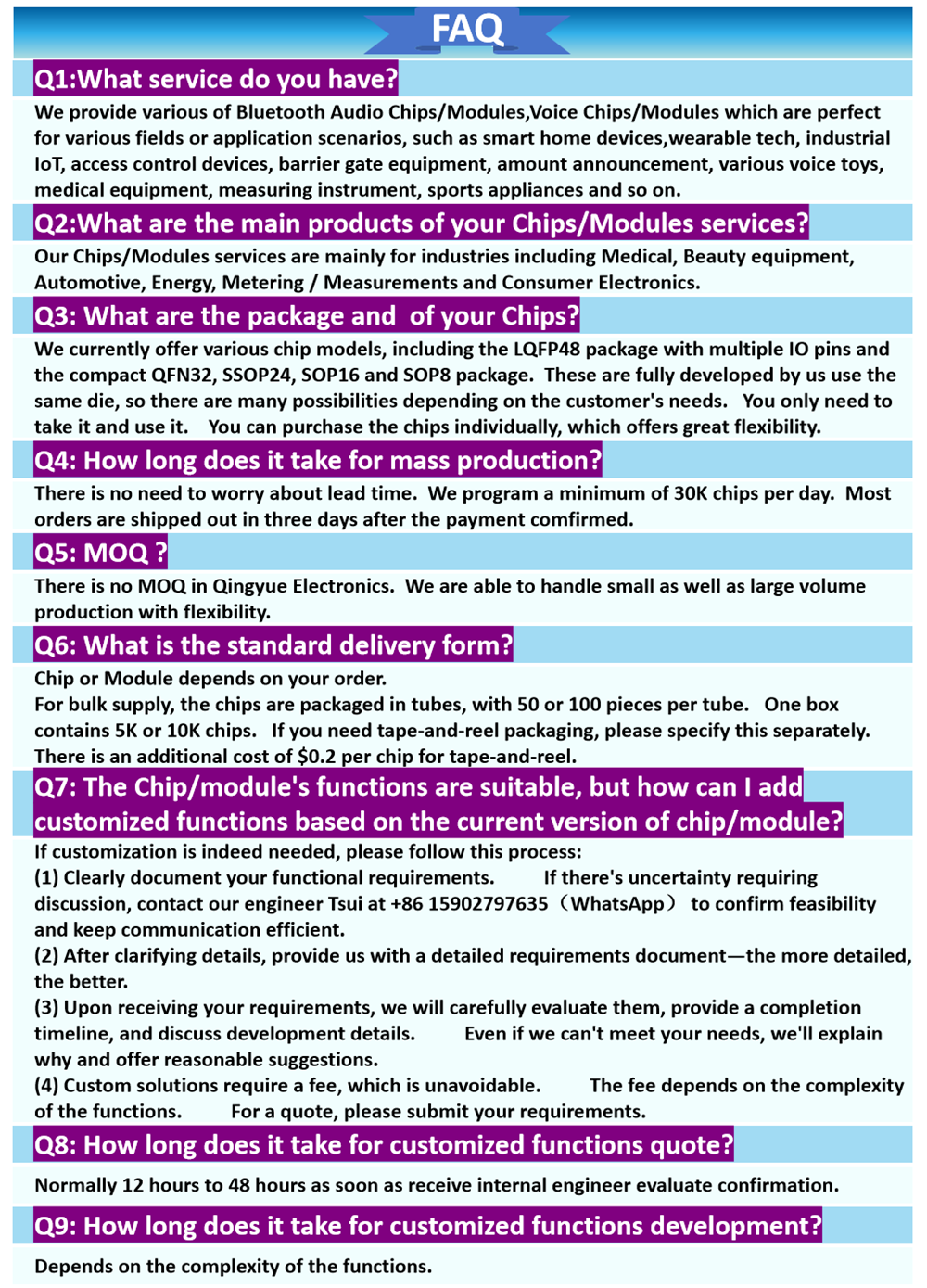 FAQ