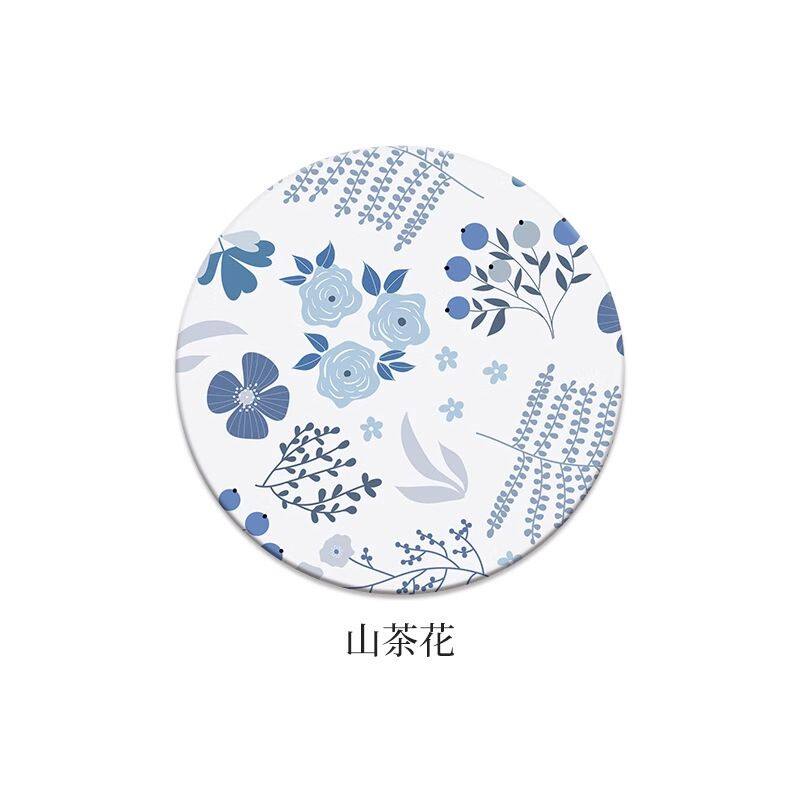 cute printed diatomite coaster (31)