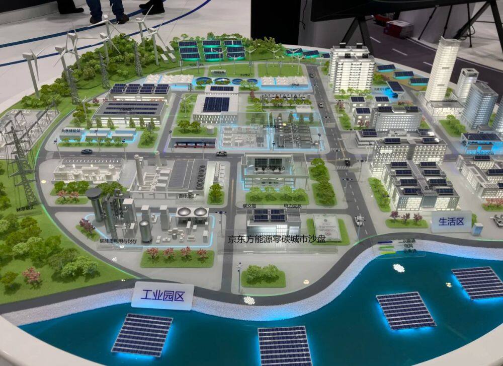 零碳城市沙盘 - 1K JPEG