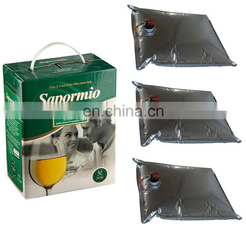 Fruit juice bag in box filling and sealing machine