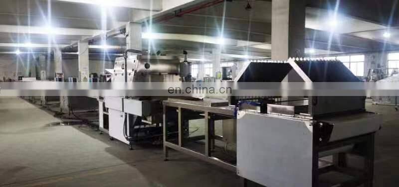 Factory Genyond Automatic chocolate melting covering coater coating equipment enrober enrobing machine with cooling tunnel