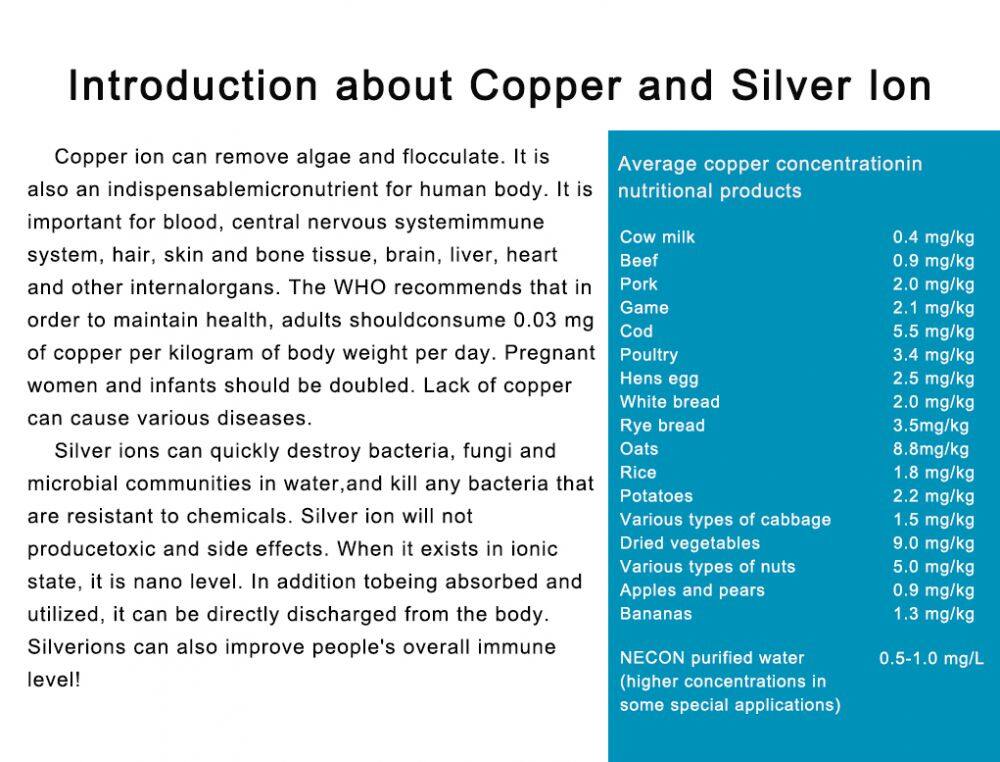 铜和银离子简介