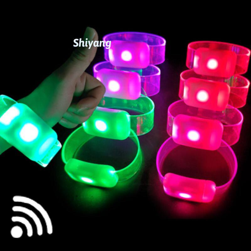 Full-Light DMX Control Events LED Wristbands Remote Controlled LED Bracelets