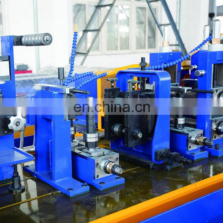 Nanyang surface copper tube making machine erw steel tube pipe mill processing line