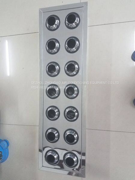 不锈钢射流消声风口