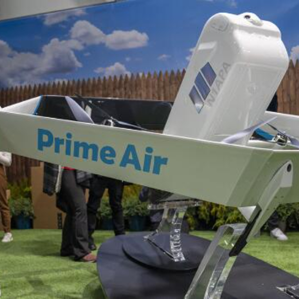 Amazon Unveils Smaller Delivery Drone That Can Fly in Rain