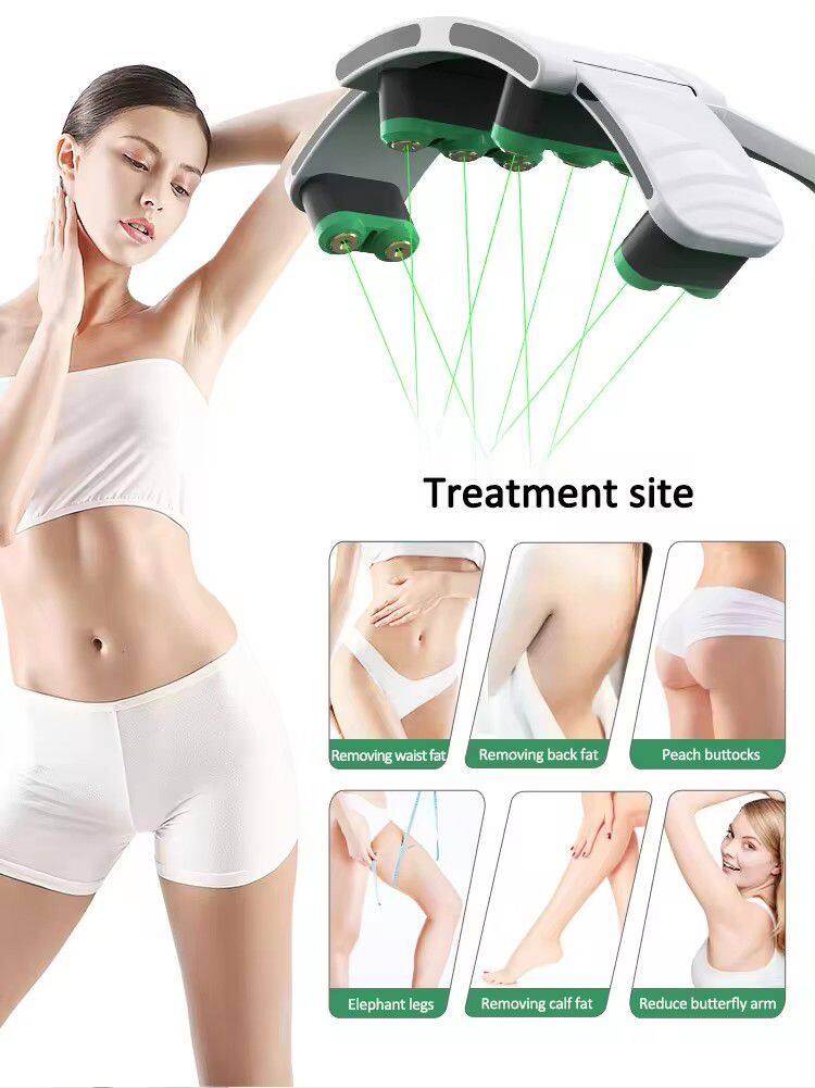 10D Maxlipo Master 532nm Laser and Inner Ball Endo Body Slimming Green Light Green Light Weight Loss for Fat Removal