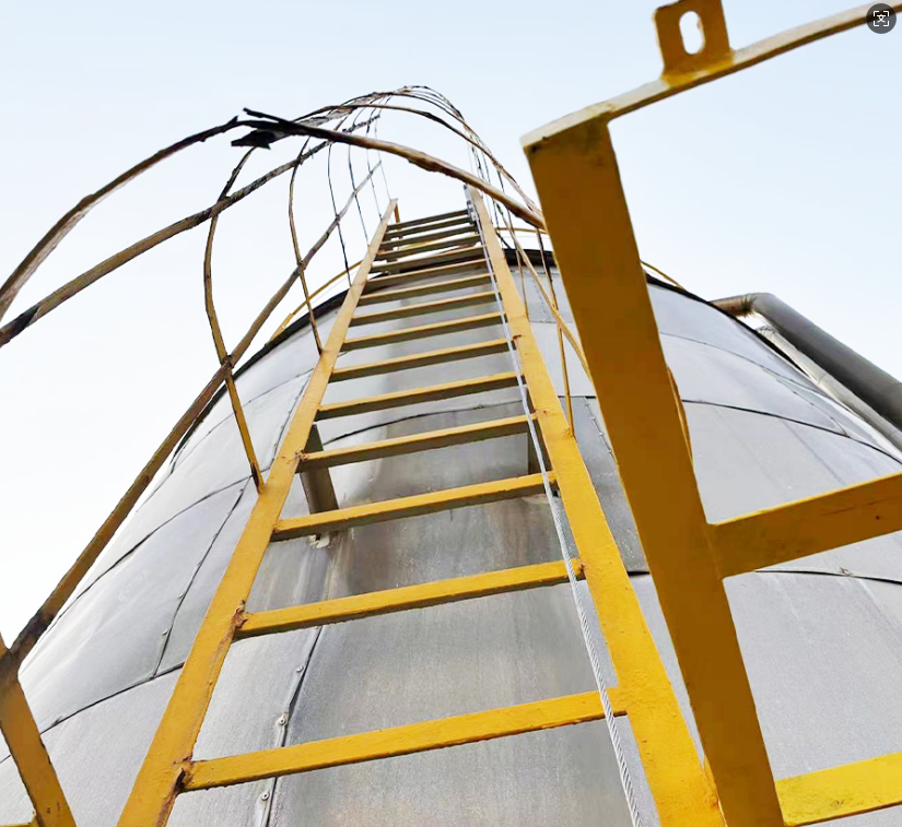 lifeline on storage tank