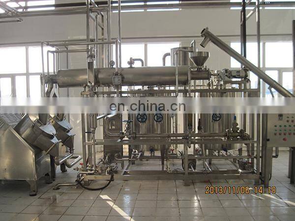 Emulsion type isolated soy protein production line production plant