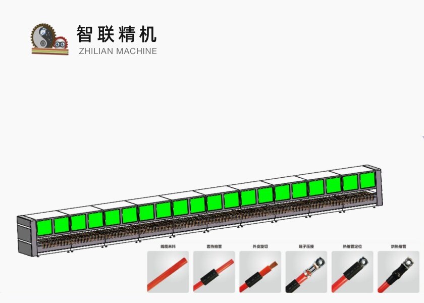 New energy high voltage line automation equipment