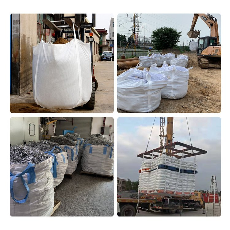 1500kg FIBC Jumbo Bag 1 Ton PP Woven U Panel Bulk Bags