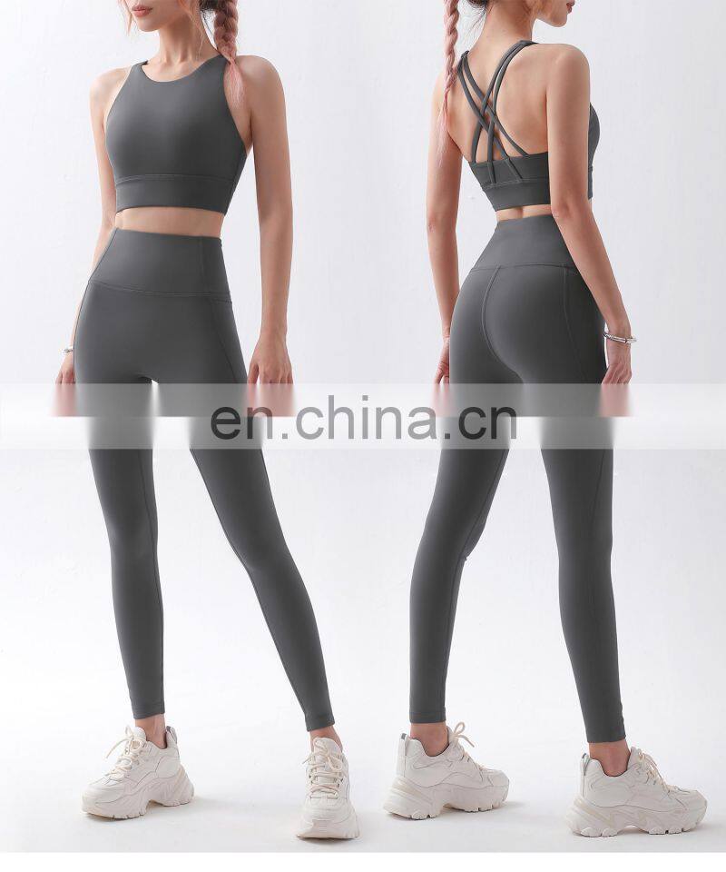 Custom Winter Fleece High Waist Yoga Leggings Tummy Control Gym Fitness Sports Pants