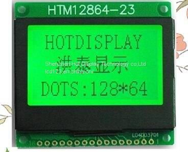 HTM12864-23黄绿显示100K